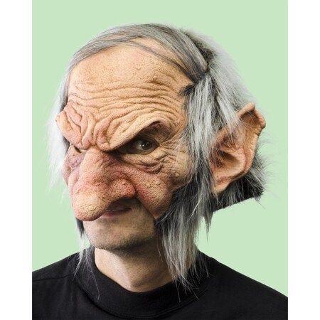 Natural Latex Compound Gobblin Half Mask Multicoloured